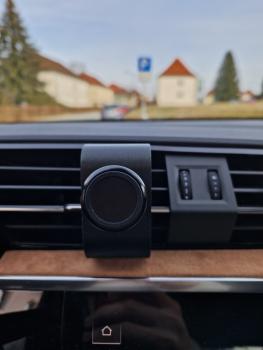 RS-Mount, fahrzeugspezifischer Handyhalter passend für Audi Q3 F3 Baujahr 2018-2023, Made in Germany